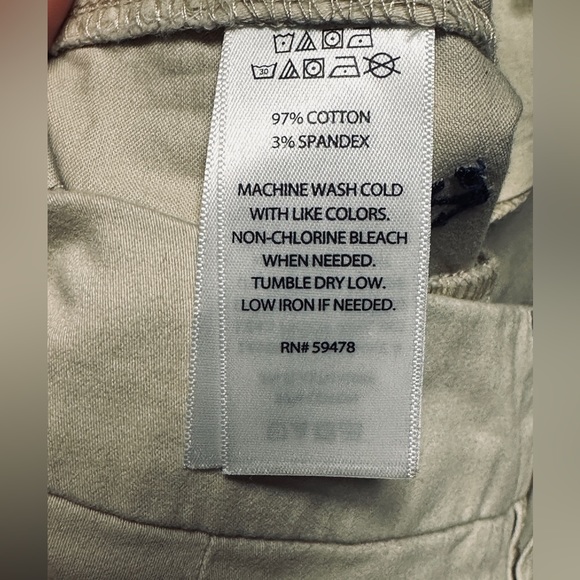 British Khaki nautical anchor shorts - Picture 5 of 5